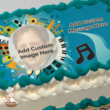 Load image into Gallery viewer, All About the Jazz Custom Photo Cake