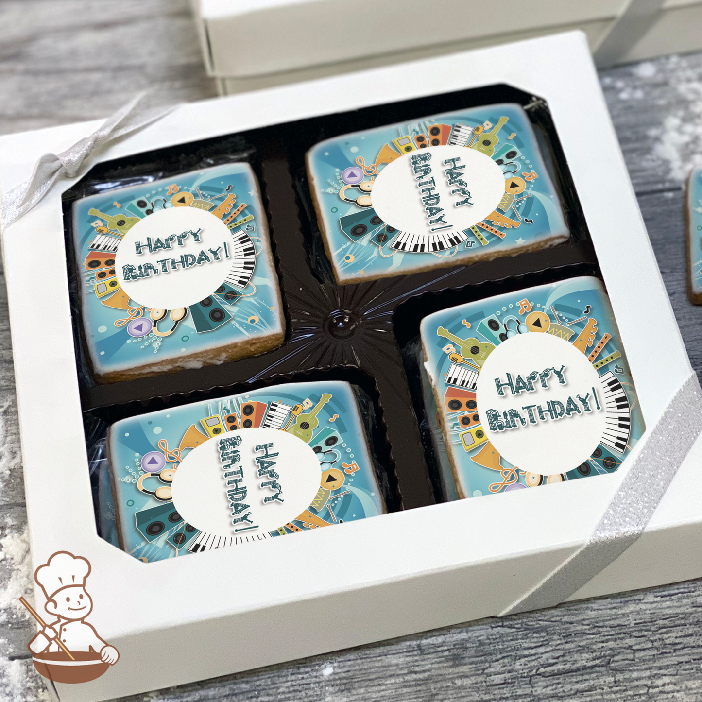 All About the Jazz Cookie Gift Box (Rectangle)