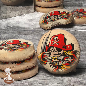 Pirate Essentials Cookies (Round Unfrosted)