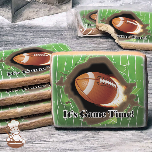 Football Opening Game Cookies (Rectangle)
