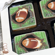 Load image into Gallery viewer, Football Opening Game Cookie Gift Box (Rectangle)