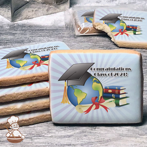World Graduate Cookies (Rectangle)