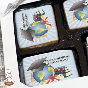 World Graduate Cookie Gift Box (Rectangle)