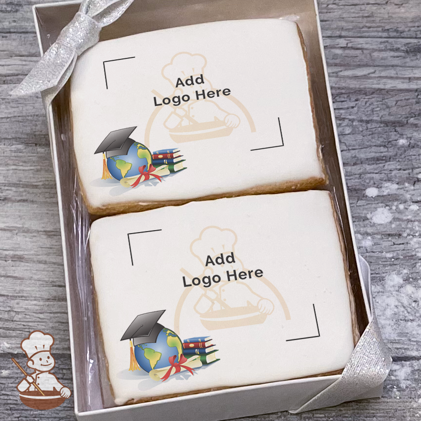 World Graduate Logo Cookie Small Gift Box (Rectangle)