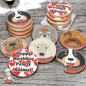 Dog Lover Cookie Set (Round)