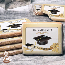 Load image into Gallery viewer, Graduation Diploma Cookies (Rectangle)