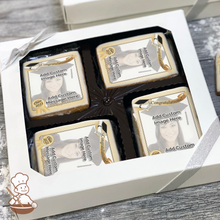 Load image into Gallery viewer, Graduation Diploma Photo Cookie Gift Box (Rectangle)