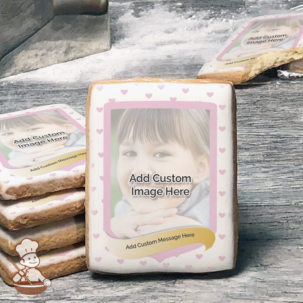 Princess Shield Photo Cookies (Rectangle)