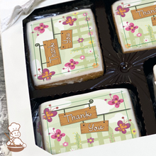 Load image into Gallery viewer, Thank You Garden Sign Cookie Gift Box (Rectangle)