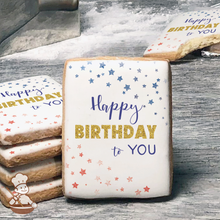 Load image into Gallery viewer, Patriotic Stars Cookies (Rectangle)