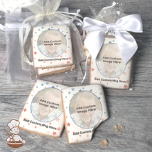 Load image into Gallery viewer, Patriotic Stars Photo Cookies (Rectangle)