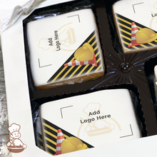 Load image into Gallery viewer, Safety First Logo Cookie Large Gift Box (Rectangle)