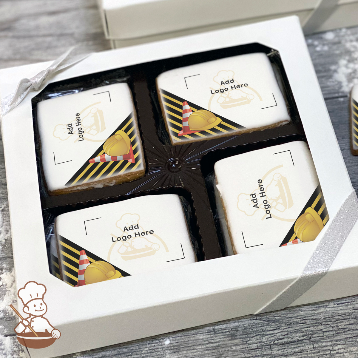 Safety First Logo Cookie Large Gift Box | Freedom Bakery