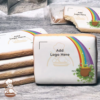 Pot of Gold Logo Cookies (Rectangle)