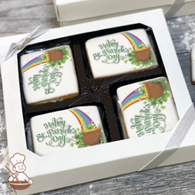 Load image into Gallery viewer, Pot of Gold Cookie Gift Box (Rectangle)