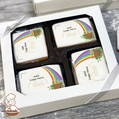 Pot of Gold Logo Cookie Large Gift Box (Rectangle)