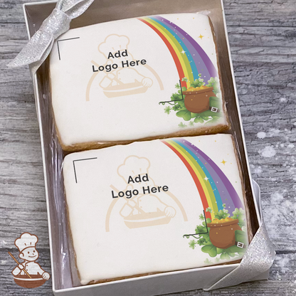 Pot of Gold Logo Cookie Small Gift Box (Rectangle)