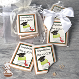 Graduation Tennis Cookies (Rectangle)