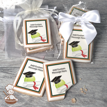 Load image into Gallery viewer, Graduation Tennis Custom Message Cookies (Rectangle)