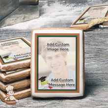 Load image into Gallery viewer, Graduation Tennis Photo Cookies (Rectangle)
