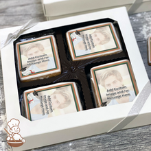 Load image into Gallery viewer, Graduation Golf Photo Cookie Gift Box (Rectangle)