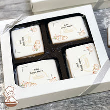 Load image into Gallery viewer, Give Thanks Pumpkins Logo Cookie Large Gift Box (Rectangle)