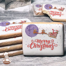 Load image into Gallery viewer, Santa&#39;s Christmas Night Cookies (Rectangle)