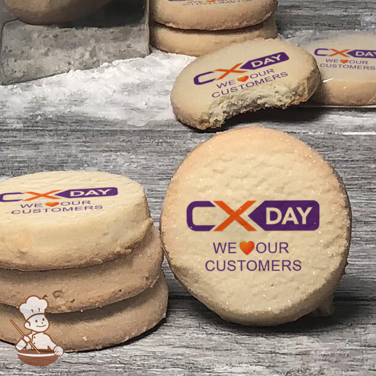 CX Day Cookies (Round Unfrosted)