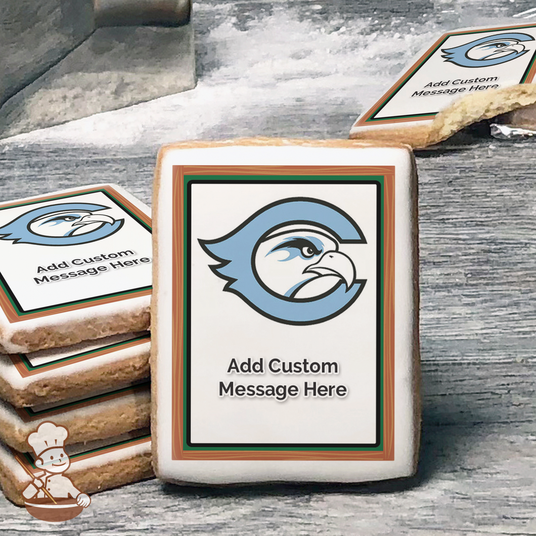 Go Cabrillo Seahawks Custom Message Cookies (Rectangle)