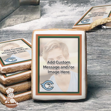 Load image into Gallery viewer, Go Cabrillo Seahawks Photo Cookies (Rectangle)