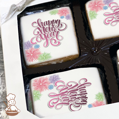 Fireworks on Display Cookie Gift Box (Rectangle)