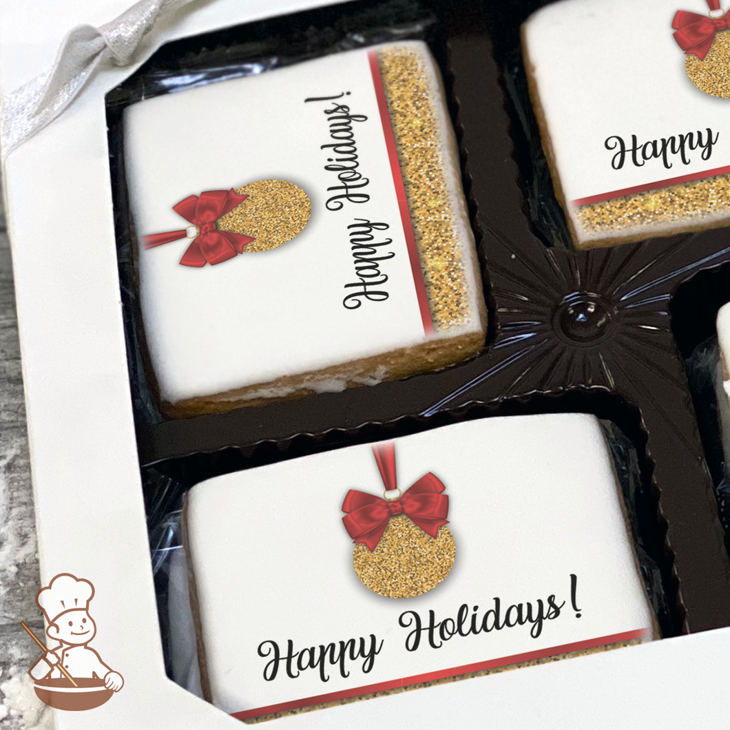 Holiday Glitz Cookie Gift Box (Rectangle)