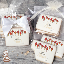 Load image into Gallery viewer, Red Lanterns Logo Cookies (Rectangle)