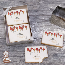 Load image into Gallery viewer, Red Lanterns Logo Cookie Small Gift Box (Rectangle)