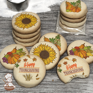 Harvest Time Cookie Set (Round Unfrosted)