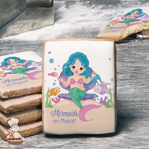 Mermaids are Magical Cookies (Rectangle)