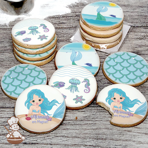 Mermaids are Magical Cookie Set (Round)