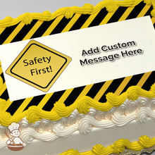 Load image into Gallery viewer, Sign of Safety Photo Cake