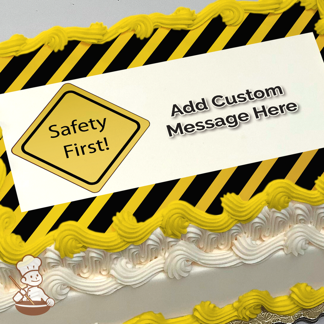 Sign of Safety Photo Cake