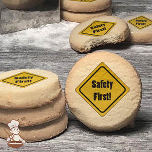 Sign of Safety Cookies (Round Unfrosted)