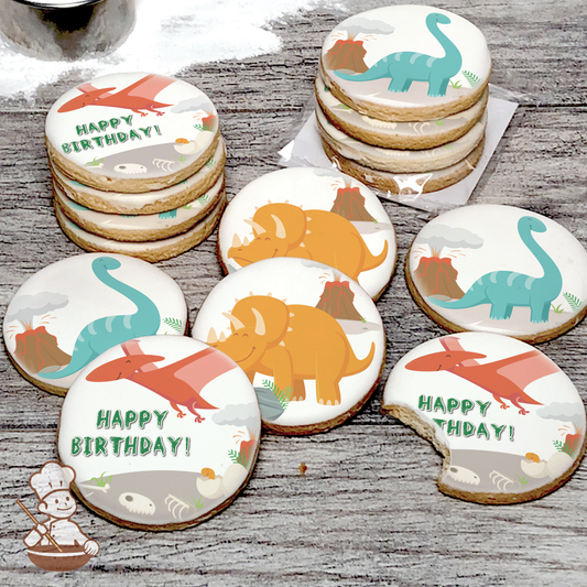 Dino Collection Cookie Set (Round)