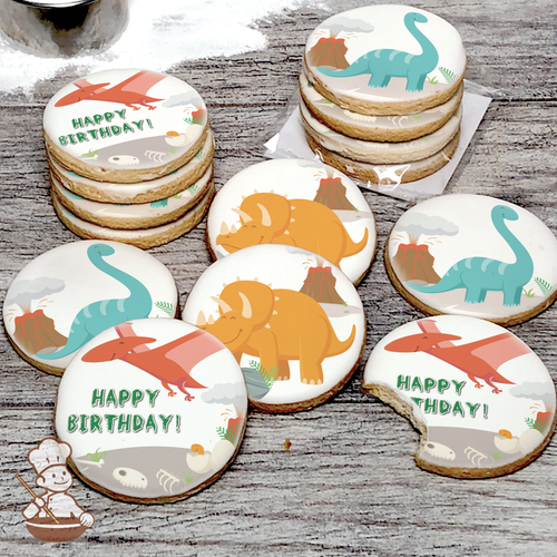 Dino Collection Cookie Set (Round)
