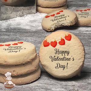 Hearts, Hugs and Hogs of Love Cookies (Round Unfrosted)
