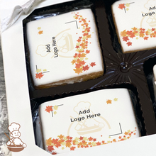 Load image into Gallery viewer, Autumn Breeze Logo Cookie Large Gift Box (Rectangle)