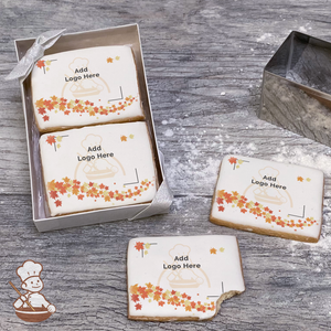 Autumn Breeze Logo Cookie Small Gift Box (Rectangle)