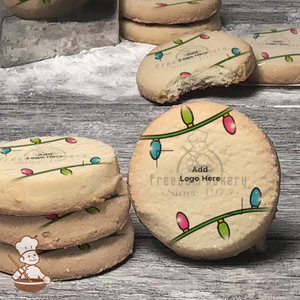 Holiday Brights and Friends Logo Cookies (Round Unfrosted)