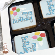 Load image into Gallery viewer, Balloons in the Sky Cookie Gift Box (Rectangle)