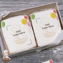 Load image into Gallery viewer, Balloons in the Sky Logo Cookie Small Gift Box (Rectangle)