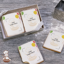 Load image into Gallery viewer, Balloons in the Sky Logo Cookie Small Gift Box (Rectangle)