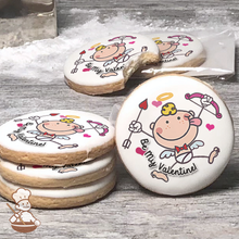 Load image into Gallery viewer, Valentine Cupid Cookies (Round)